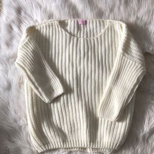 Pink Lily sweater